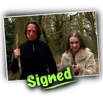 (image for) Signed Photograph - Allin Kempthorne and Pamela Kempthorne as Ke - Click Image to Close